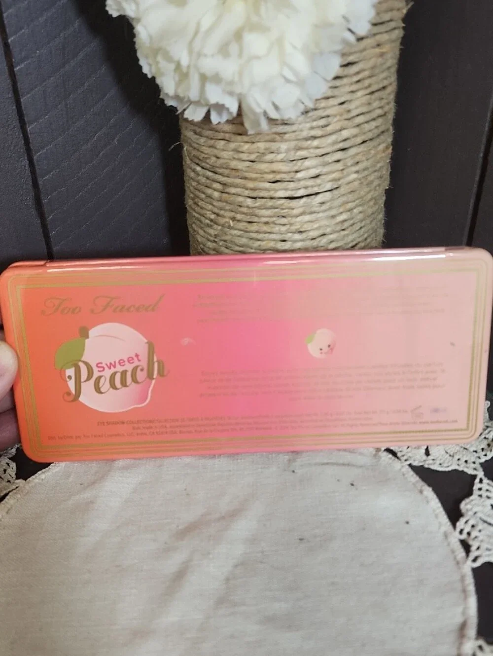 Too Faced Sweet Peach Eyeshadow Palette - Peach & Pink Gradient